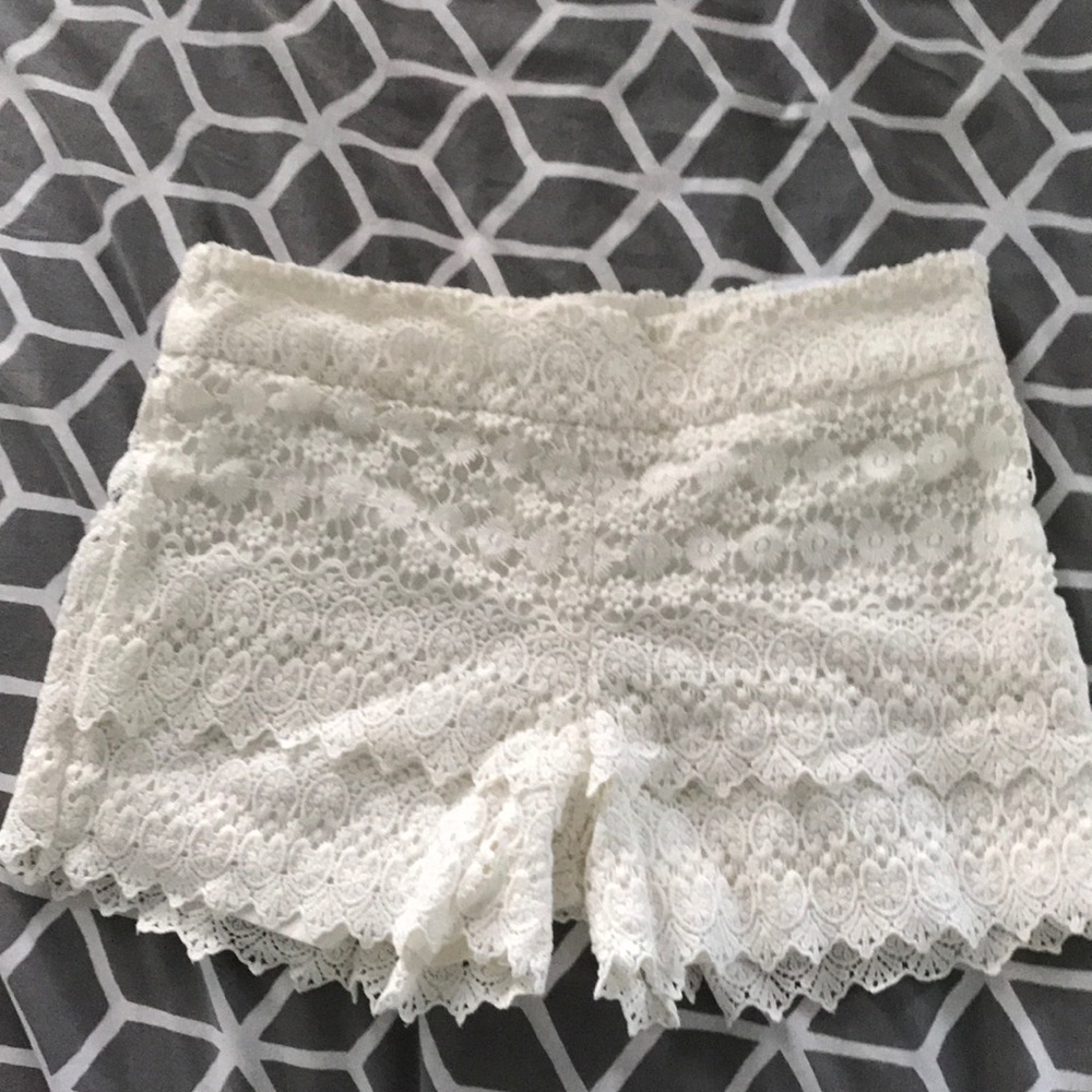 LOFT Lace Riviera Shorts